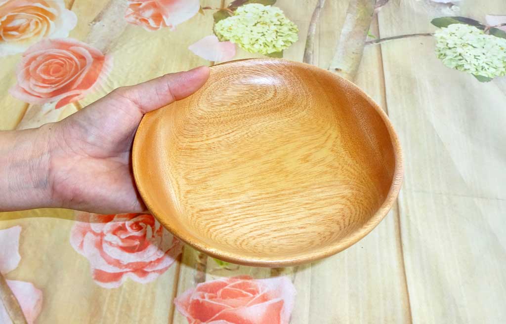 đĩa gỗ 16cm 1