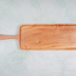 VKU1 089 Khay go co tay cam 38x12cm 1