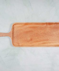 VKU1 089 Khay go co tay cam 38x12cm 1