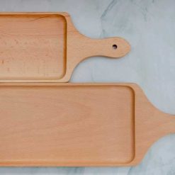 Khay chu nhat co tay cam 15x44.5cm 2
