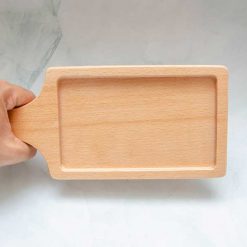 VKU1 096 Khay chu nhat co tay cam 26.5x11cm 2