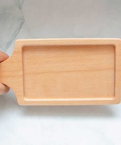 VKU1 096 Khay chu nhat co tay cam 26.5x11cm 2